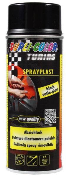 Sprayplast - Sprühfolie schwarz seidenglanz 400 ml. (DU388040)