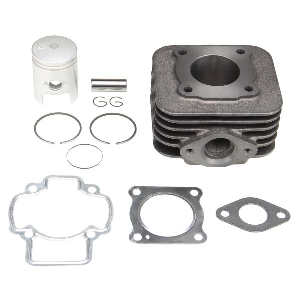 Zylinder Kit 50ccm AC luftgekühlt für Piaggio Motoren, Aprilia, Derbi, Gilera, Italjet, TPH, ZIP, SF (129000)