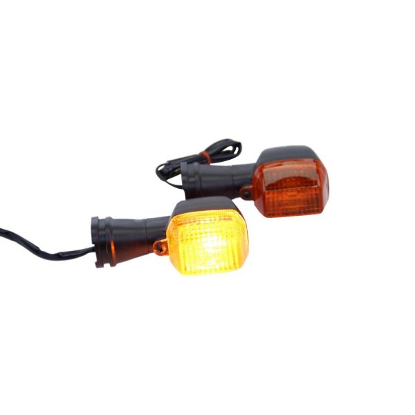 Blinker Satz vorne E-geprüft 2 Stück für Kawasaki KLE 500 ZX 7R ZX 9 ZXR 750 GPZ (9109232)