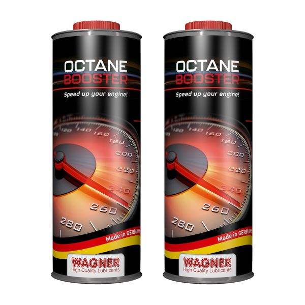 Wagner Octane Booster 2x 1 Liter – Leistungsstarkes Benzin-Additiv für mehr Oktan & Performance (20000540012)