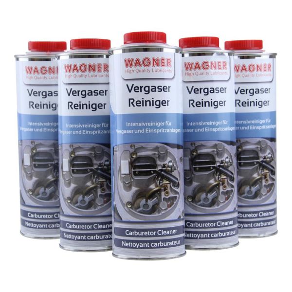 5x1 Liter Wagner Vergaser Reiniger Intensivreiniger Einspritzanlagen (20000480015)