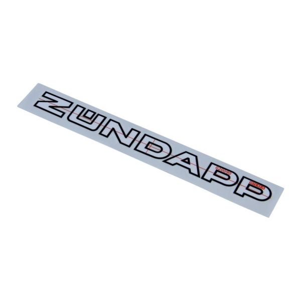 Aufkleber "Zündapp" 220x20 mm für Zündapp CS GTS GS KS 25 50 80 125 (529-20.139)