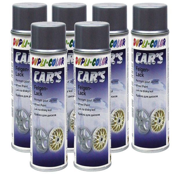 Car's Rallye Lack Felgensilber 6x600 ml. (DU6938236)