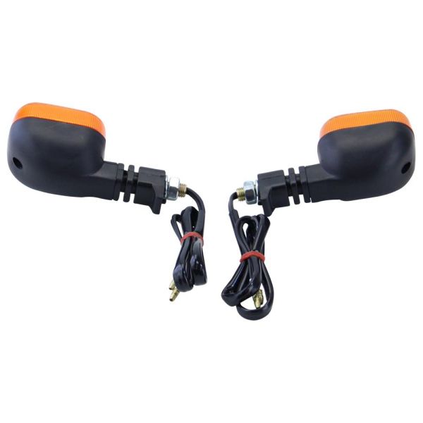 Clignotants Moto LED PROZOR - Lot De 4, Certifiés E24, Étanches IP65, Ambre - Universel