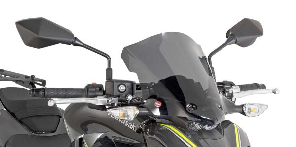 Givi Windschild A4118G, getönt, 370 x 300 mm mit ABE, mit Montagekit (A4118G)