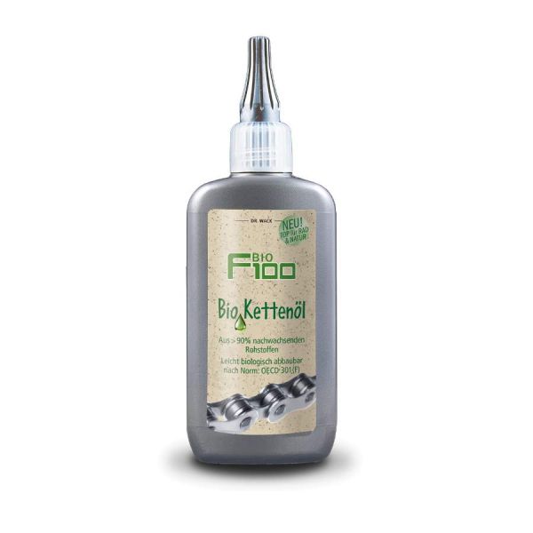 F100 Bio Kettenöl 100 ml. - Tropfflasche (2875)