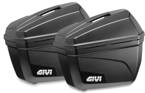 GIVI E22 Cruiser Seitenkoffer-Satz Monokey schwarz matt / Max Zuladung 5 kg (E22N)