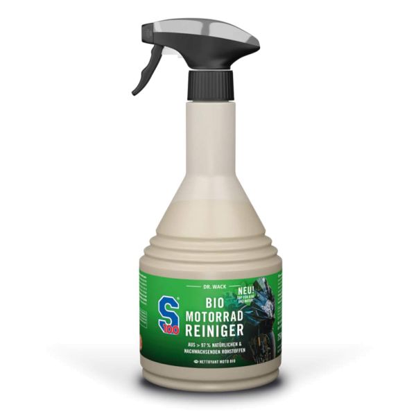S100 Bio Motorradreiniger 750 ml. Sprühflasche aus Recycling-Material (2085)