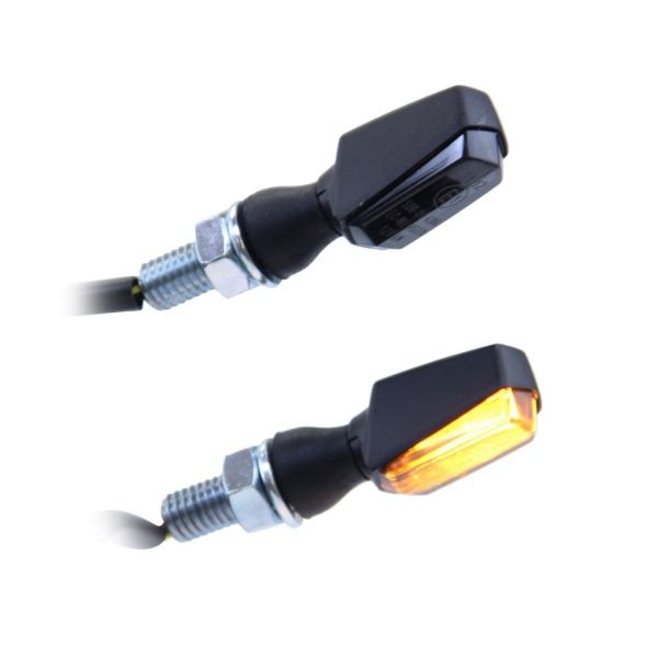 Mini clignotant LED Vision noir teinté avant arrière 12V M8 moto, Clignotants, Eclairage et Clignotants, Universel, Pièces Scooter, Moto,  Maxiscooter, Cyclo et Vélo