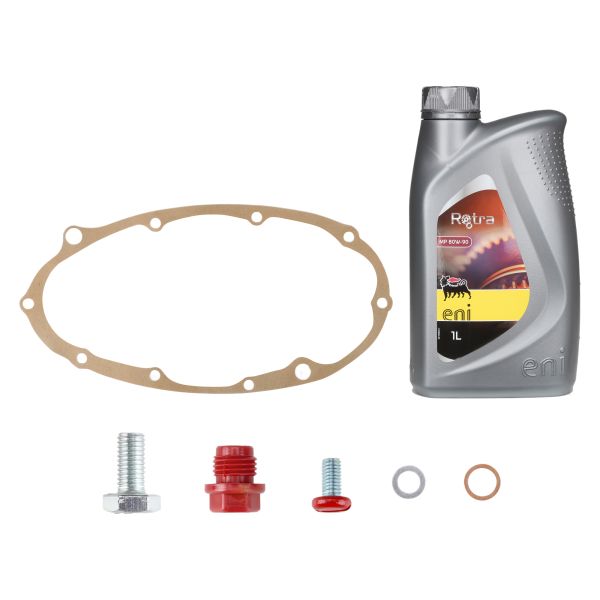 Ölschrauben + Kupplungsdeckeldichtung + Öl SAE80 für Zündapp C ZD CS Hai ZX ZL ZS GTS KS R RS 50 - Citomerx (108818)