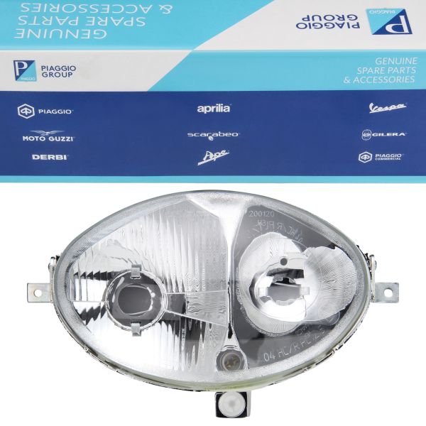 Original Vespa Ersatzteil Scheinwerfer ET4 125 150 Liberty 125 Lampe Licht vorne (294277)