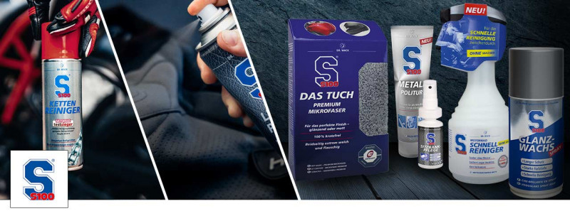 S100 Nettoyant et entretien pour motos - Produits