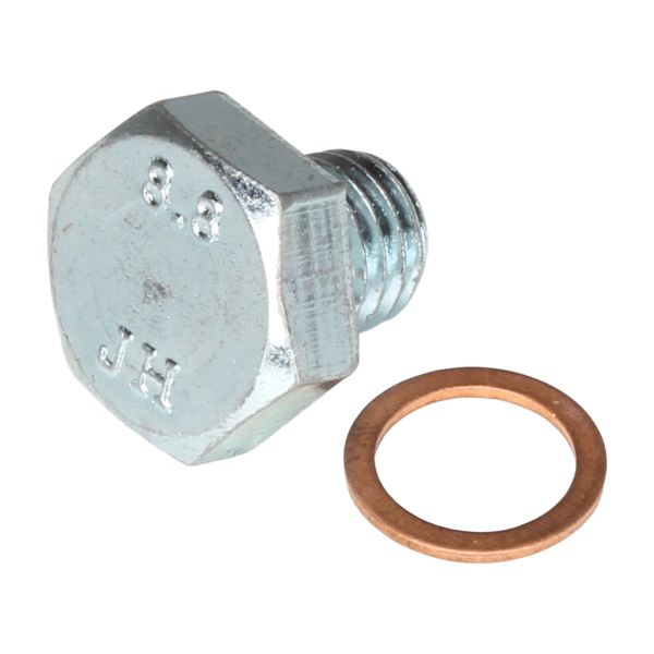 Ölkontrollschraube M10x10 + Dichtring für Zündapp Automatic Typ 442 - Citomerx (108798)