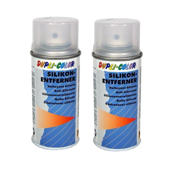 Duplicolor Silikonentferner 2x 150 ml. - Entfernt Öl, Fett, Schmutz, Silikon, Wachs, Teer etc. (DU3754392)
