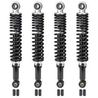 Tieferlegung Stoßdämpfer Set vorne + hinten 300/300mm schwarz für Simson KR51 Schwalbe (1040034)