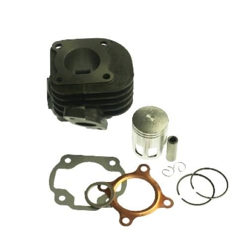 Zylinder Kit 50ccm AC luftgekühlt 12mm Bolzen schräger Flansch für liegende CPI Motoren, CPI, Keeway (129908)