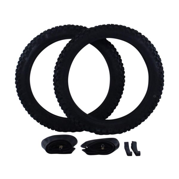 MZ ETZ 250 Reifen/Schlauch/Felgenband Set 2x 2.75-18 42P TT Kenda K270 2 3/4 x 18 Off Road MZ TS ES 150 250 (1669692s2)