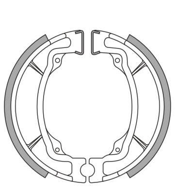 Bremsbacken NewFren Typ GF.1146 (1 Satz a 2 Stück) (801146)