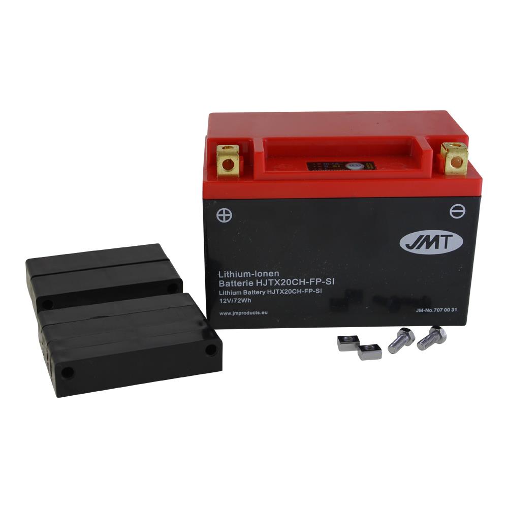 Batterie Lithium Ion 12V 4Ah HJTX14H-FP JMT avec chargeur pour