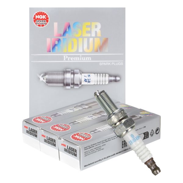 3x Zündkerze MR8BI-8 NGK SAE fest IRIDIUM 91360  (1141163)