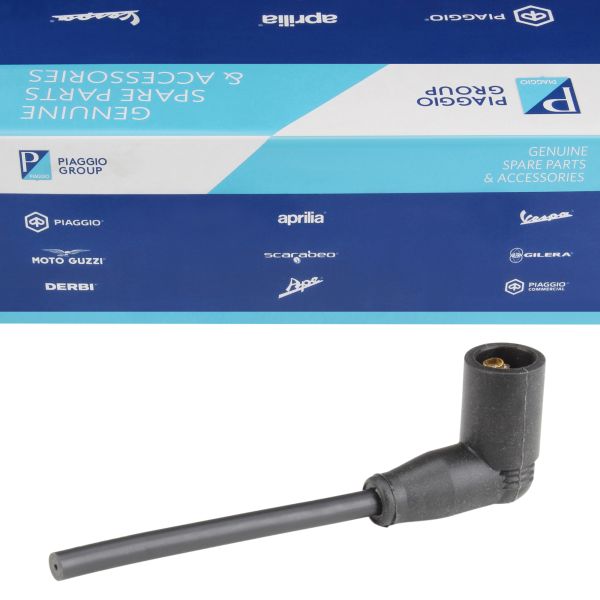 Zündkabel mit Stecker schwarz 643001 für Piaggio Beverly X10 350 (643001)