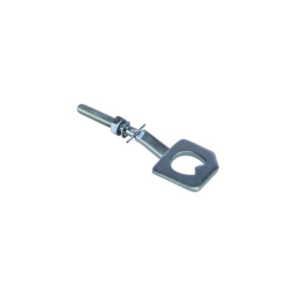 Kettenspanner mit gezacktem Loch 120mm Bremstrommel Zündapp KS50 1961-1978 (186830)