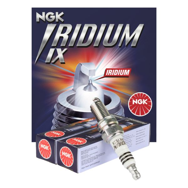 2x Zündkerze NGK DCPR7EIX, 6046, Iridium (9164502)