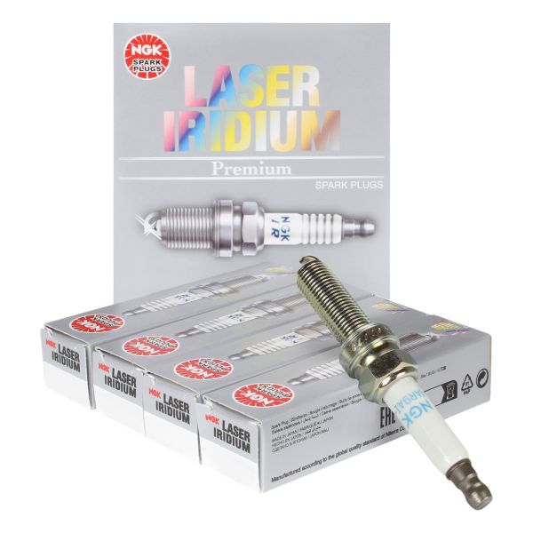 4x Zündkerze LMAR9AI-10 NGK SAE fest IRIDIUM 93188 (9591034)