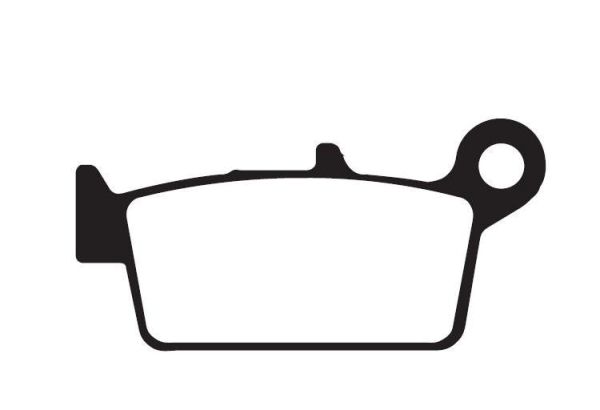 Bremsbeläge, Bremsklötze EBC Typ SFA131/3 Scooter (680230)