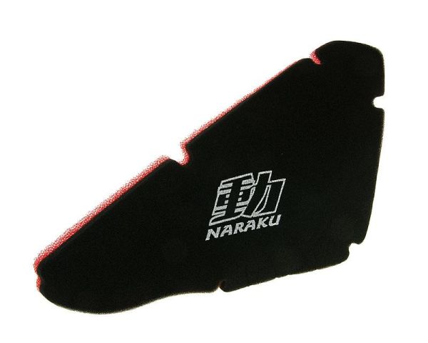 Luftfilter Einsatz Naraku Double Layer für Gilera Runner, Piaggio NRG, Aprilia SR50 Purejet Injectio (6730308)