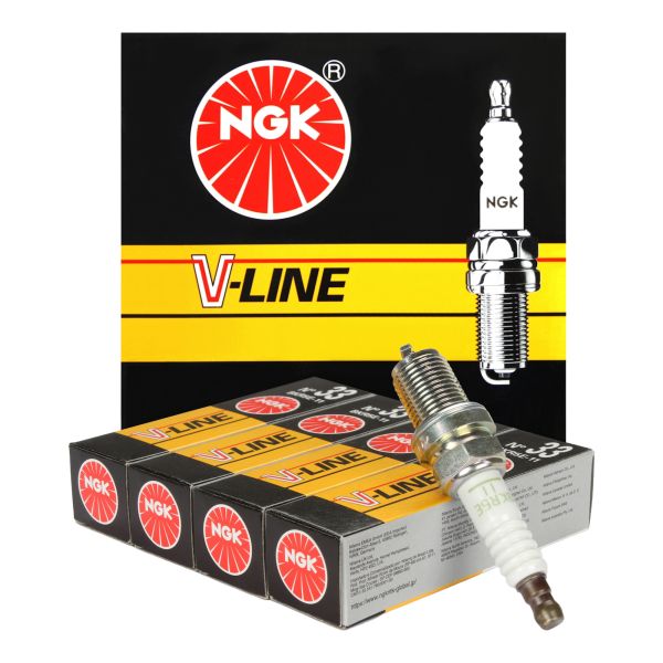 4x Zündkerze BKR5E-11 NGK 6953 (9207214)