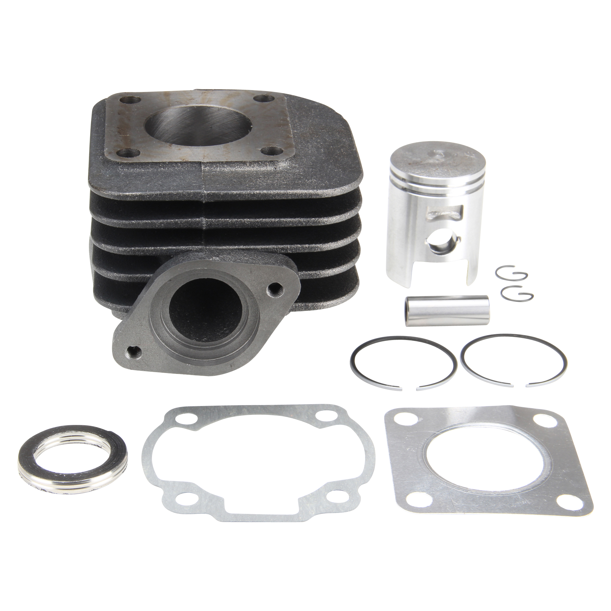 thumbnail interactive-video image 1 of 50cc AC Cylinder Kit For Kymco People 50 2T (2000-2002) | With Piston & Gaskets 1 of 4