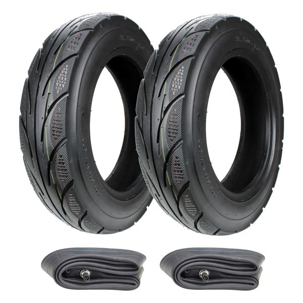 2x Reifen Citomerx S009 3.50-10 51J TL + Schlauch im Set (1603922s1)