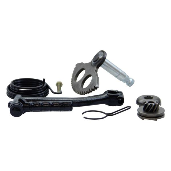 Kit Kickstarter Complet Pour Scooter 50cc Minarelli/Morini - Levier, Arbre, Pignon, Ressorts - Compatible Aprilia, Yamaha, MBK - 12