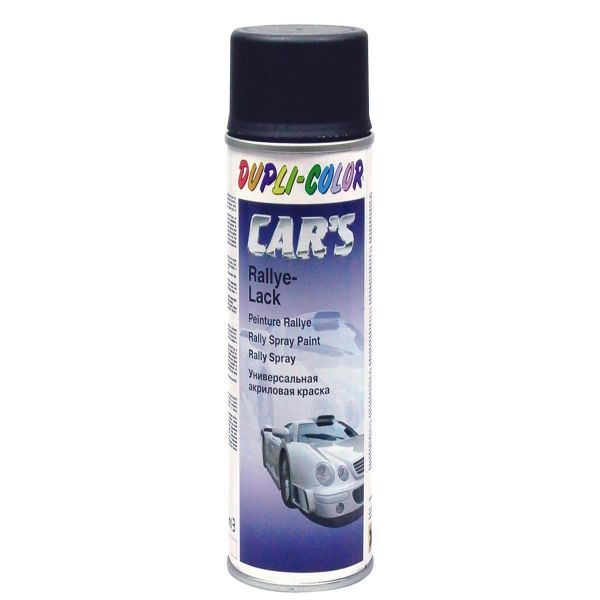 Car's Rallye Lack Lackspray schwarz seidenmatt 600 ml. (DU724961)