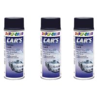 Duplicolor Car's Rallye Lack Lackspray schwarz matt 3x 400 ml. (DU3858723_23062711582247)