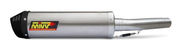 Mivv SPORT Schalldämpfer OVAL SLIP-ON Titan Cap für HONDA HORNET 600 BJ 2003 > 2006 (H.020.LNC)