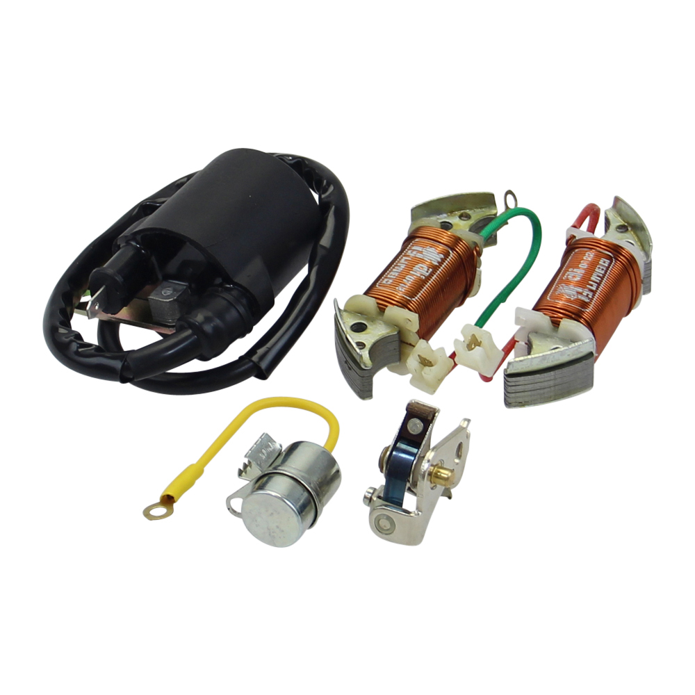 Zündung Revisions Kit inkl. externer Zündspule für Piaggio Ciao Bravo ...