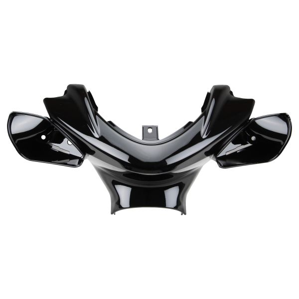 Lenkerverkleidung schwarz glänzend für Yamaha Aerox MBK Nitro YQ 50 100 1998-12 (103774)