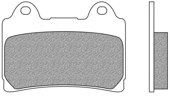 Bremsbeläge vorne organische Version Typ FD.0104 für Yamaha FJ 1200, FZR 400/1000, TDM 850, TDR 250 (700104)