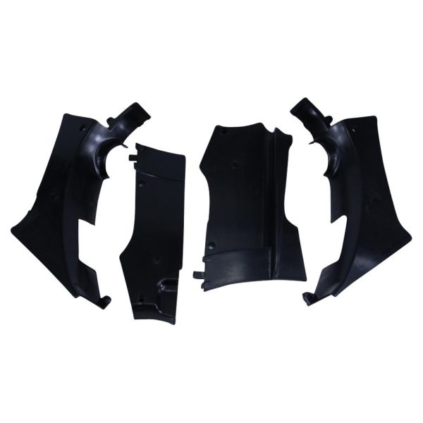 Rahmen Verkleidung Kunststoff schwarz für Zündapp KS 50 80 (529-10.151)