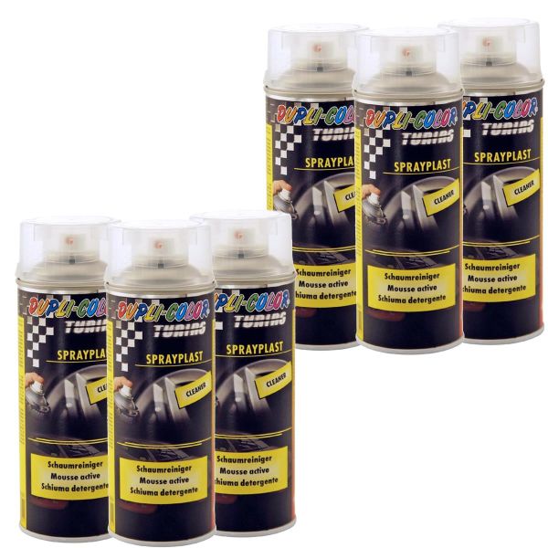 Duplicolor Sprayplast Cleaner - Reiniger für Sprühfolie 6x 400 ml. (DU4333516_24041909511457)