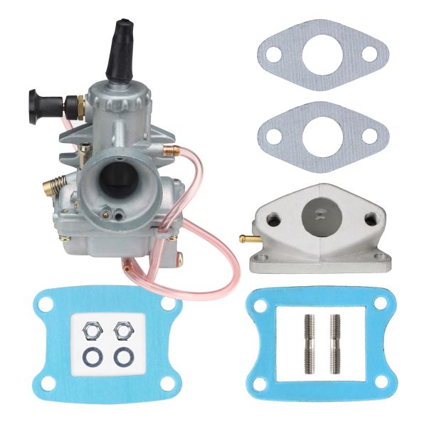 Vergaser VM20 20mm + Ansaugstutzen + Dichtungen für Honda MT MB MTX MBX 50 (114541)