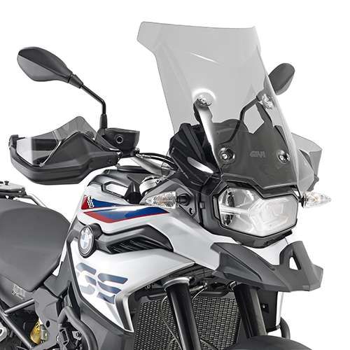 Givi Windschild D5127SG - getönt - 440 x 470 mm - ABE 38743 -für BMW F850GS (18>22) und F750GS (18>22) (D5127SG)