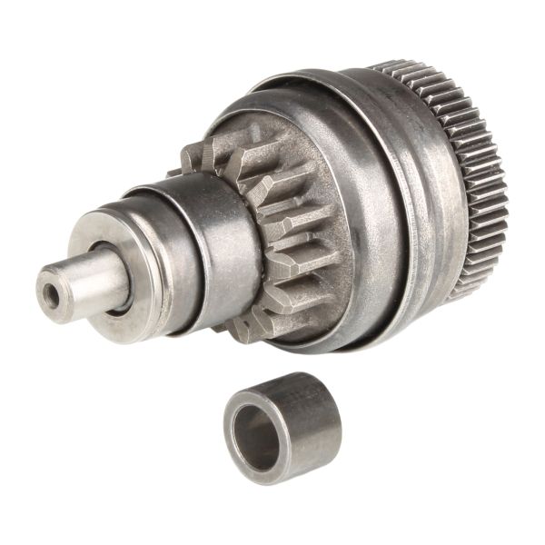 Anlasserfreilauf (14/55Z) + Buchse für Piaggio 4-Takt / Fly Liberty NRG Zip / Aprilia SR / Vespa ET4 Primavera 50 (114281)